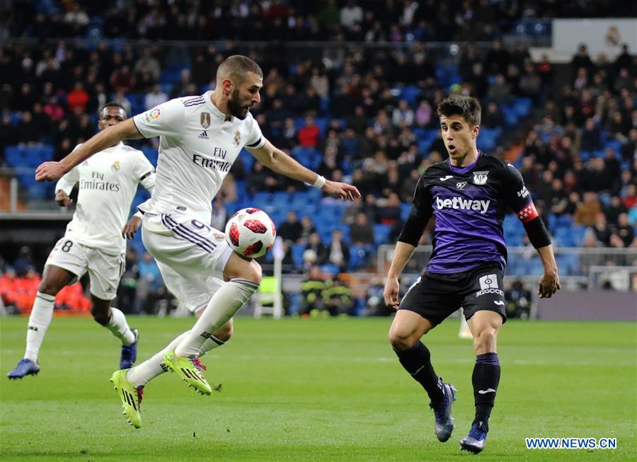 (SP)SPAIN-MADRID-SOCCER-SPANISH KING'S CUP-REAL MADRID VS LEGANES