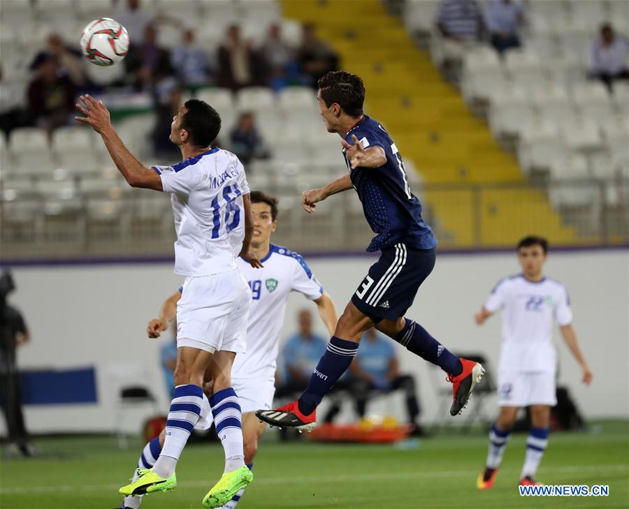 (SP)UAE-AL AIN-SOCCER-AFC ASIAN CUP 2019-GROUP F-JAPAN VS UZBEKISTAN