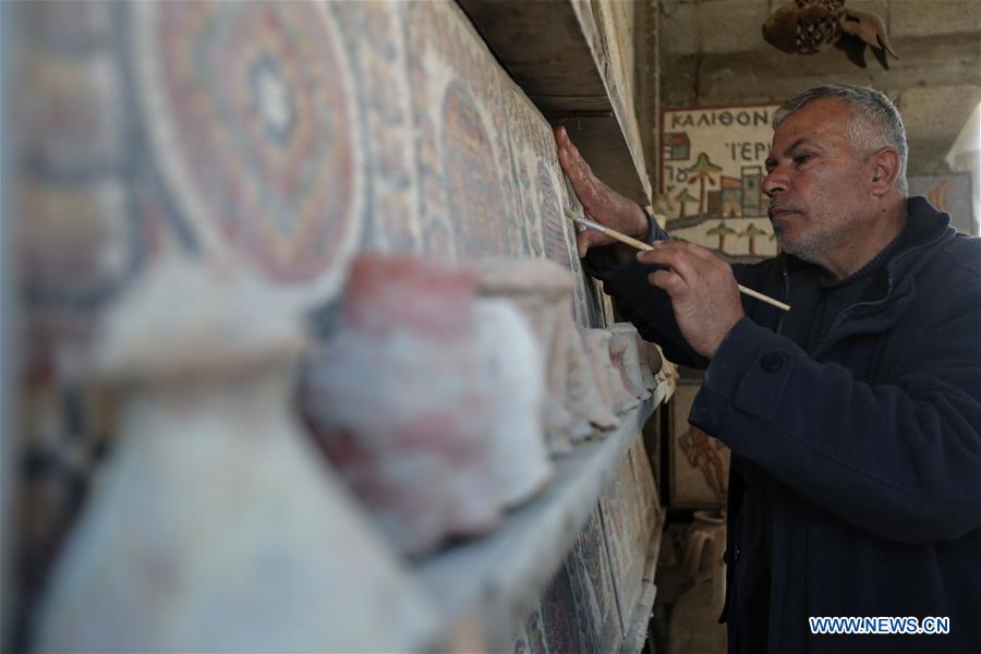 MIDEAST-GAZA-ARCHEOLOGIST