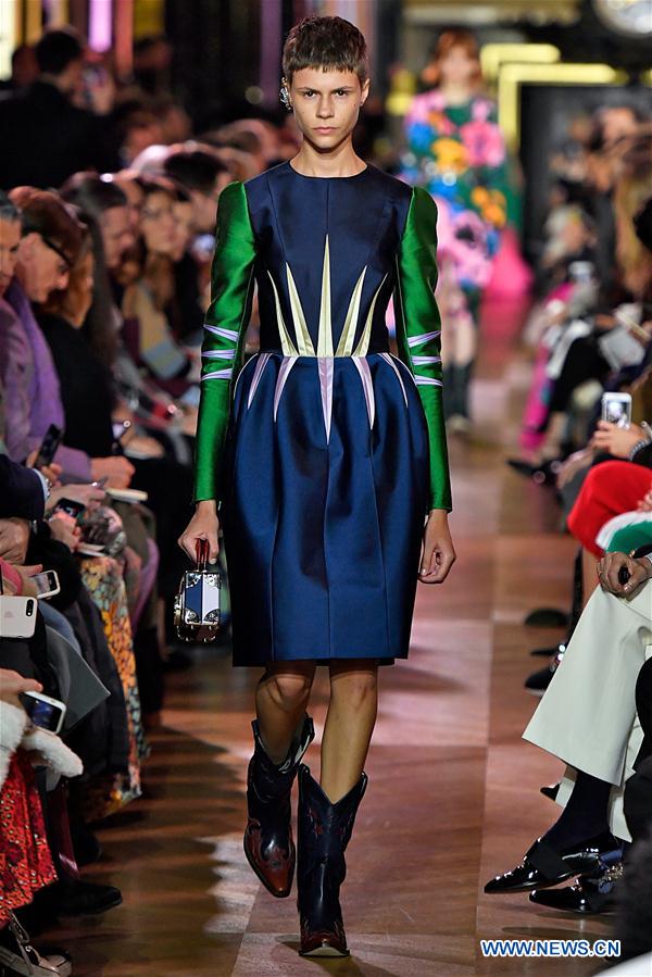 FRANCE-PARIS-FASHION WEEK-HAUTE COUTURE-SCHIAPARELLI