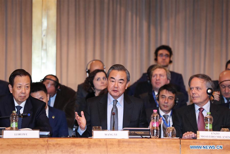 ITALY-ROME-WANG YI-JOINT MEETING