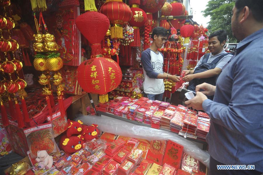 INDONESIA-JAKARTA-CHINESE NEW YEAR-DECORATIONS