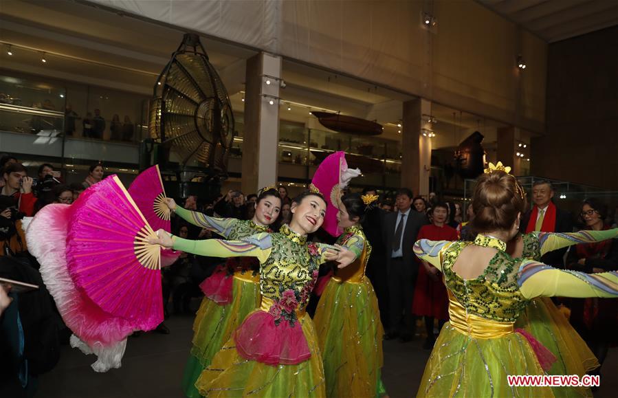 BRITAIN-LONDON-BRITISH SCIENCE MUSEUM-CHINESE NEW YEAR-CELEBRATIONS