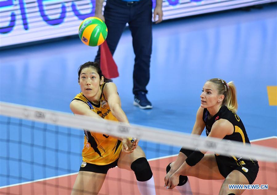 (SP)TURKEY-ISTANBUL-VOLLEYBALL-2019 WOMEN'S CHAMPIONS LEAGUE