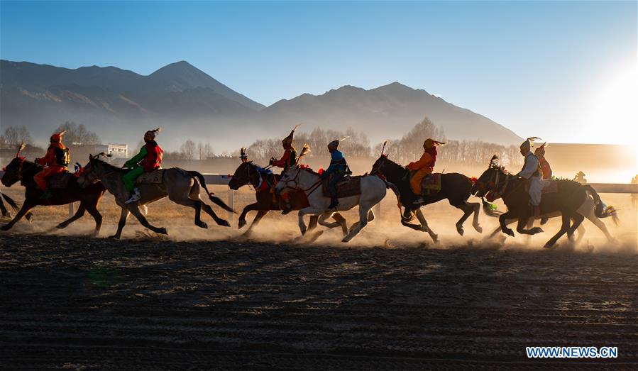 (InTibet) CHINA-TIBET-HORSE (CN)