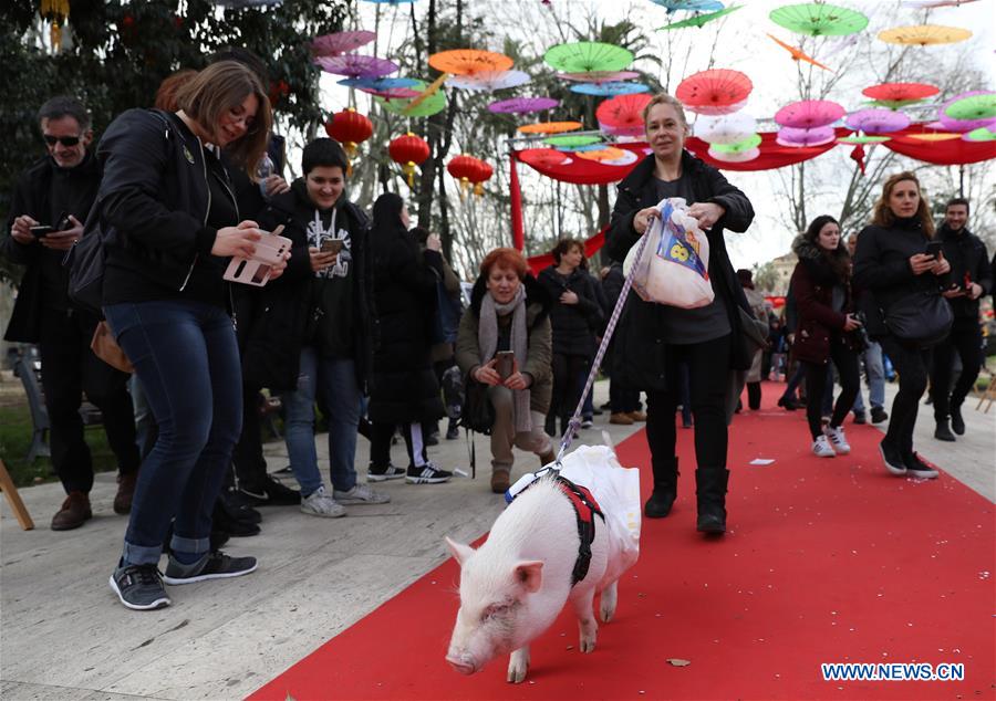 ITALY-ROME-SPRING FESTIVAL CELEBRATION