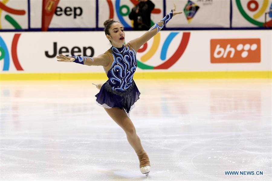 (SP)BOSNIA AND HERZEGOVINA-SARAJEVO-EUROPEAN YOUTH OLYMPIC FESTIVAL-FIGURE SKATING COMPETITION