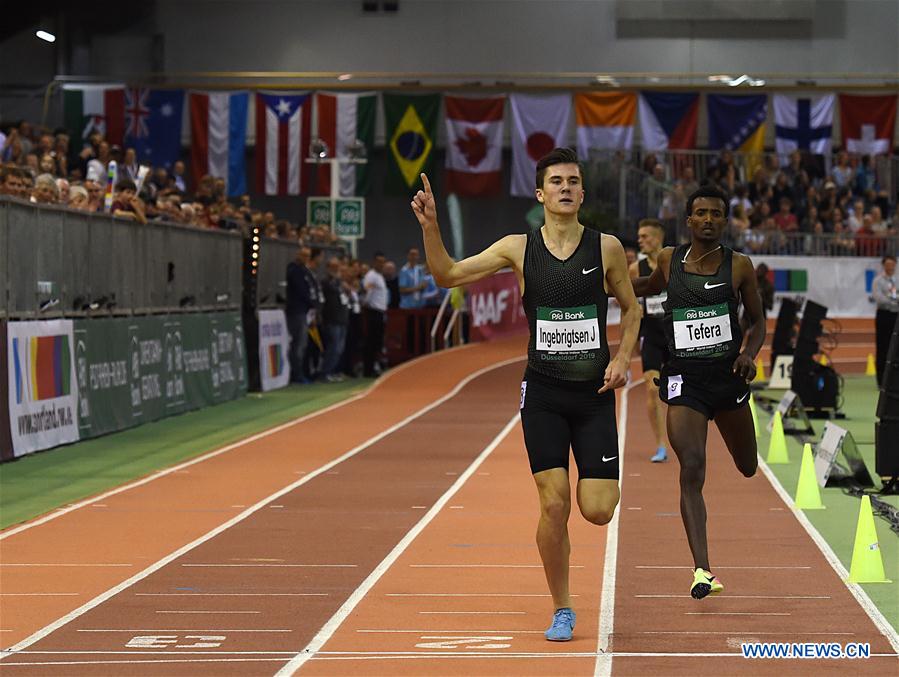 (SP)GERMANY-DUSSELDORF-IAAF WORLD INDOOR TOUR