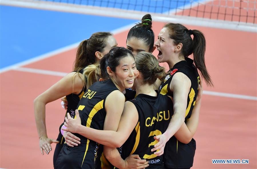 (SP)TURKEY-ISTANBUL-VOLLEYBALL-TURKISH WOMEN'S VOLLEYBALL LEAGUE