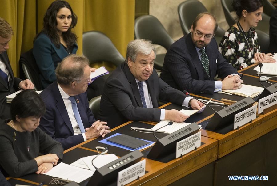 SWITZERLAND-GENEVA-UN CONFERENCE ON DISARMAMENT-GUTERRES