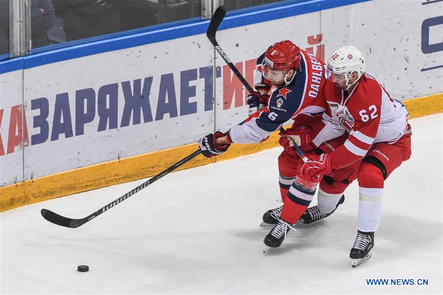 (SP)RUSSIA-MOSCOW-KHL-CSKA VS VITYAZ