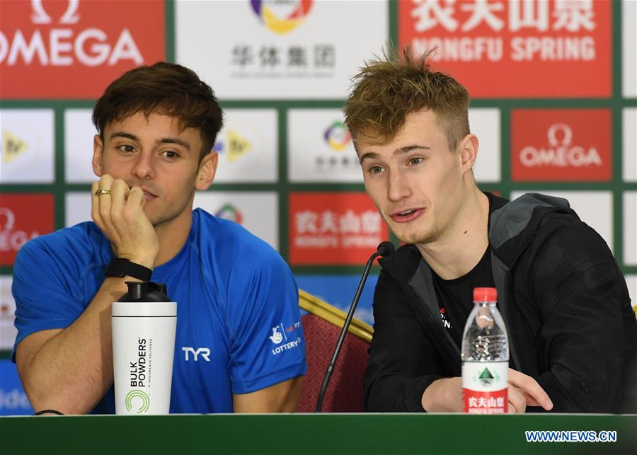 (SP)CHINA-BEIJING-DIVING-FINA DIVING WORLD SERIES-PRESS CONFERENCE (CN)