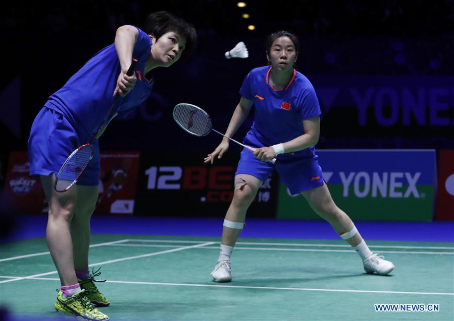 (SP)BRITAIN-BIRMINGHAM-BADMINTON-ALL ENGLAND OPEN-WOMEN'S DOUBLE