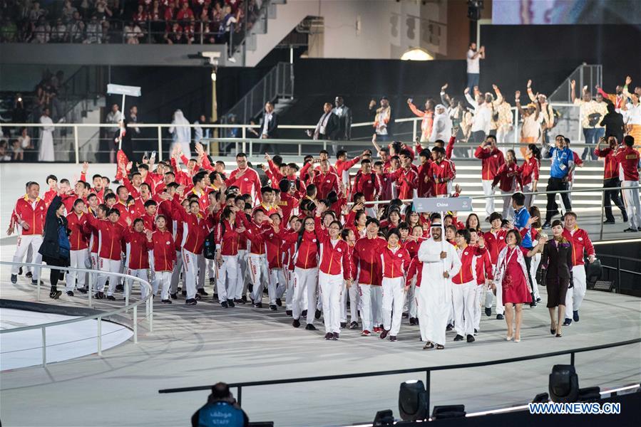 (SP)UAE-ABU DHABI-SPECIAL OLYMPICS-OPENING