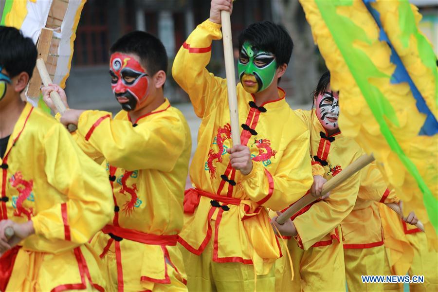 (SP)CHINA-GUIZHOU-JINPING-CULTURAL HERITAGE-DRAGON DANCE (CN)