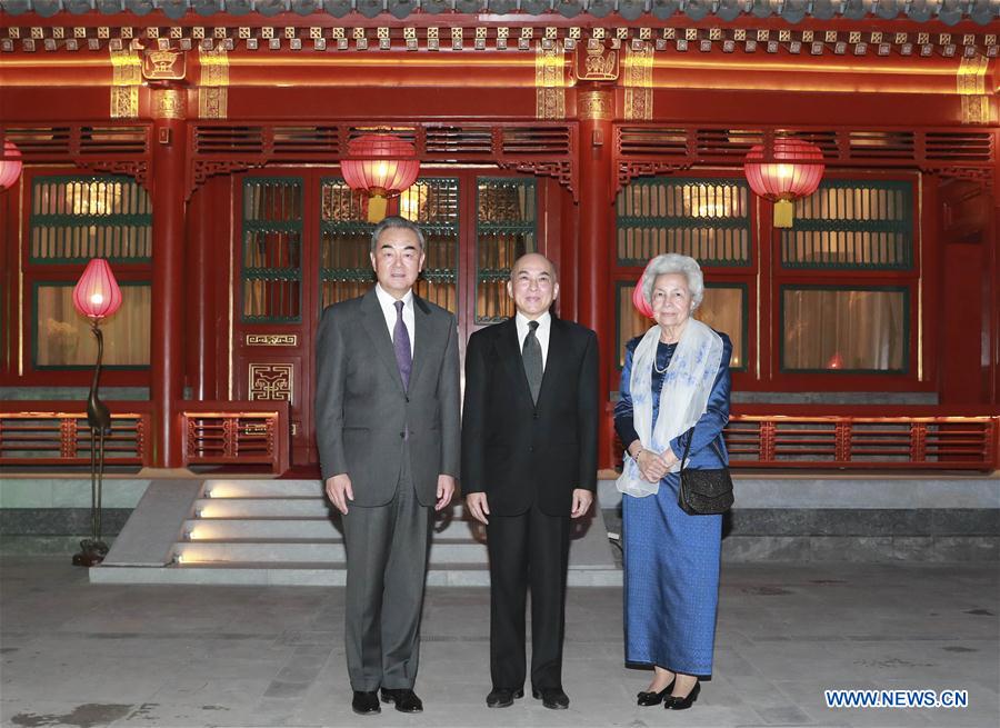 CHINA-BEIJING-WANG YI-CAMBODIA-MEETING (CN)