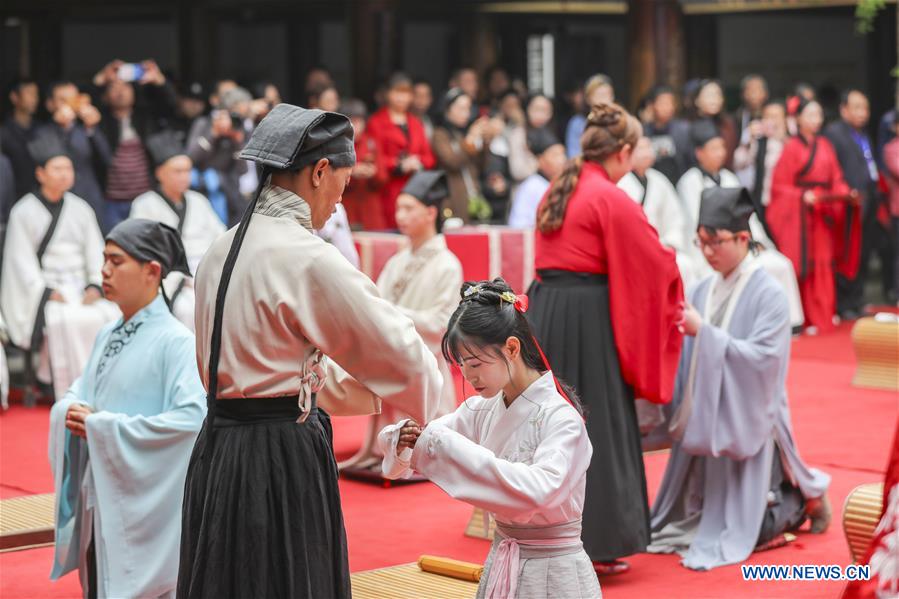 CHINA-CHONGQING-COMING-OF-AGE CEREMONY (CN)