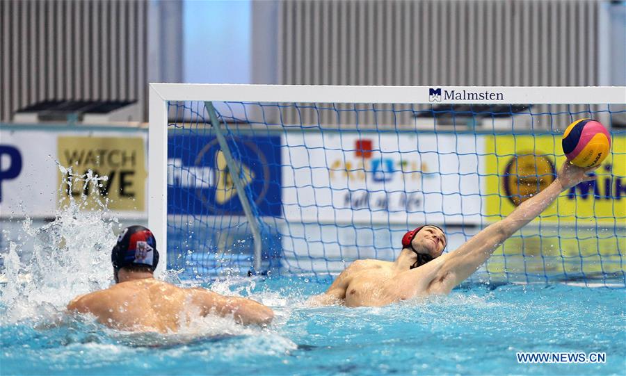 (SP)CROATIA-ZAGREB-WATER POLO-FINA WORLD LEAGUE EUROPA CUP-ESP VS SRB