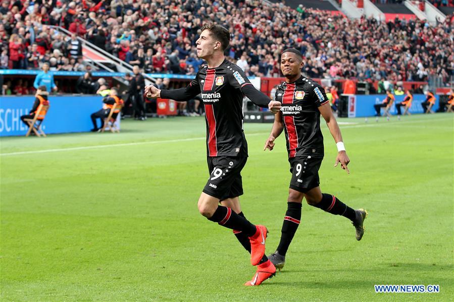  (SP)GERMANY-LEVERKUSEN-SOCCER-BUNDESLIGA-LEVERKUSEN VS LEIPZIG