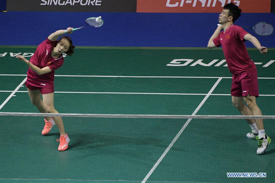 (SP)SINGAPORE-BADMINTON-SINGAPORE OPEN