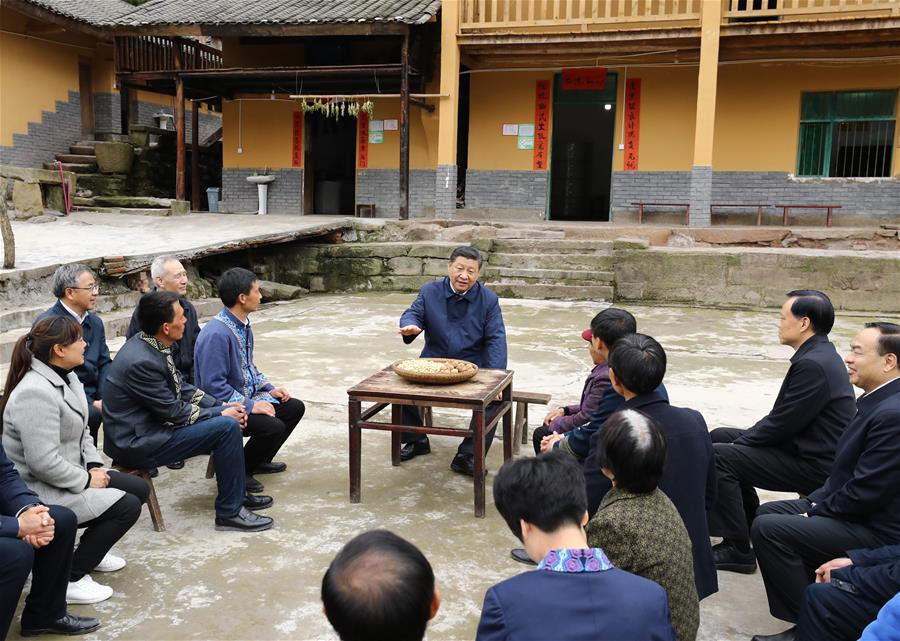 CHINA-CHONGQING-XI JINPING-INSPECTION-SYMPOSIUM (CN)