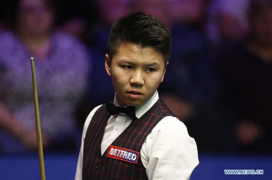 (SP) BRITAIN-SHEFFIELD-SNOOKER-WORLD CHAMPIONSHIP-DAY 4