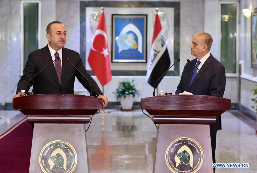 IRAQ-BAGHDAD-TURKISH FM-VISIT