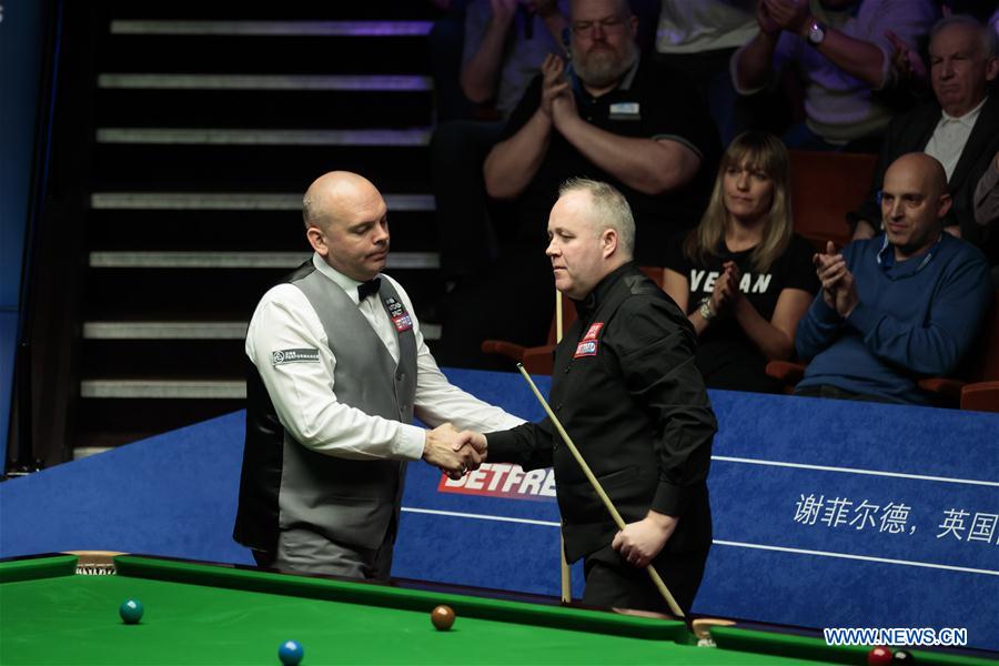 (SP) BRITAIN-SHEFFIELD-SNOOKER-WORLD CHAMPIONSHIP-DAY 10