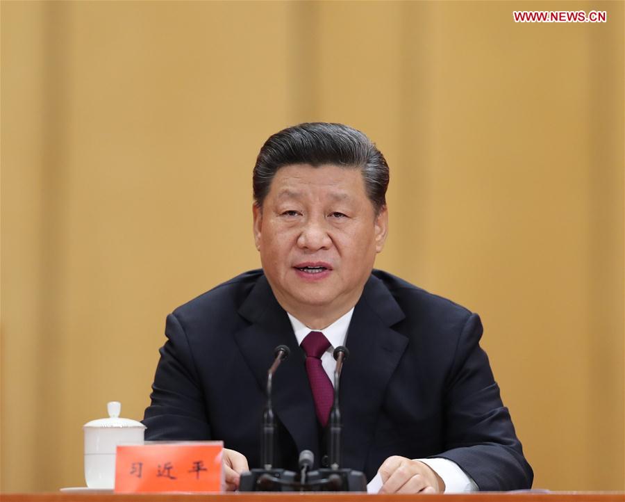 CHINA-BEIJING-XI JINPING-MAY FOURTH MOVEMENT-CENTENARY-GATHERING (CN)