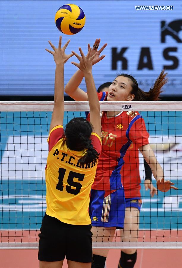 (SP)CHINA-TIANJIN-ASIAN WOMEN'S CLUB VOLLEYBALL CHAMPIONSHIP (CN)