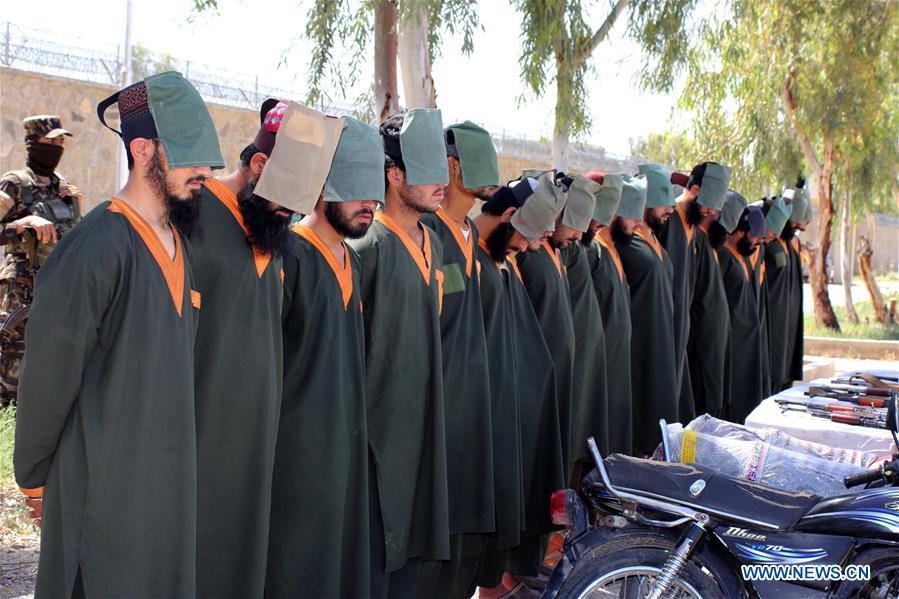 AFGHANISTAN-KANDAHAR-MILITANTS-ARREST