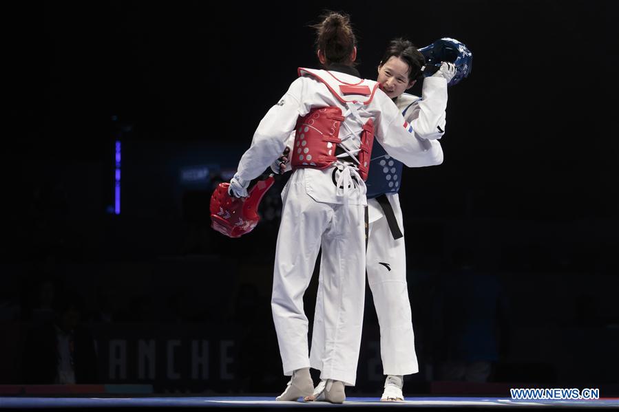 (SP) BRITAIN-MANCHESTER-TAEKWONDO-WORLD CHAMPIONSHIP-DAY 3