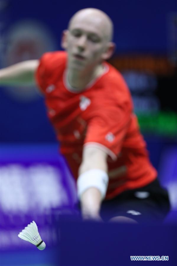 (SP)CHINA-NANNING-BADMINTON-TOTAL BWF SUDIRMAN CUP 2019-INDONESIA VS ENGLAND (CN)