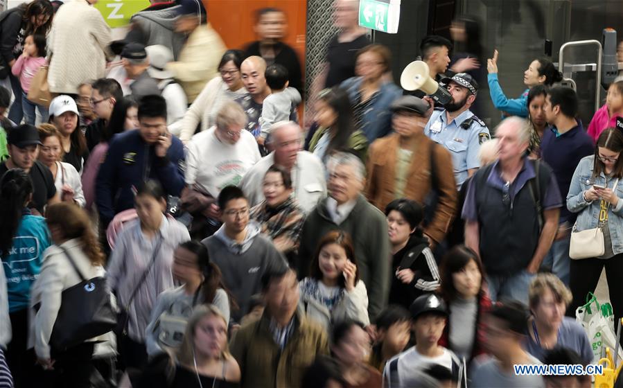 AUSTRALIA-SYDNEY-METRO-DRIVERLESS TRAIN