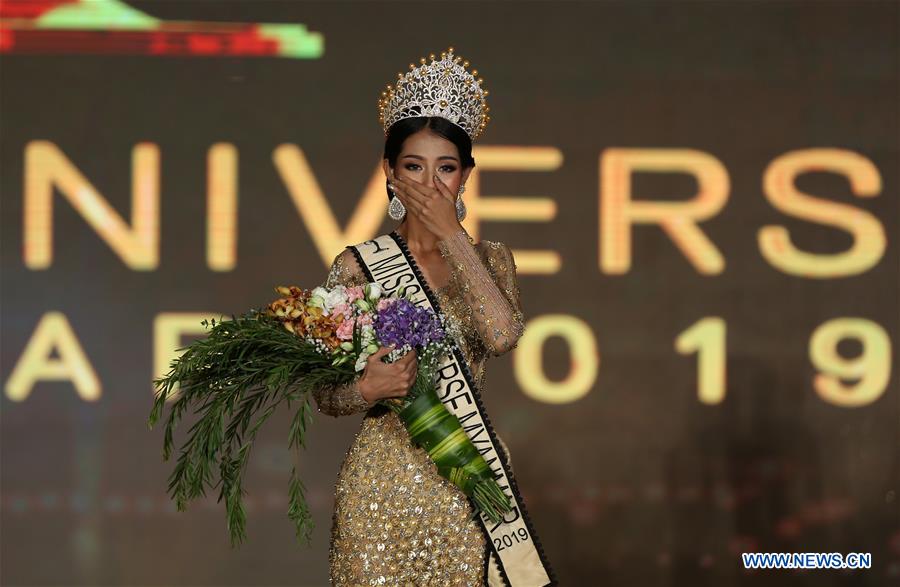 MYANMAR-YANGON-MISS UNIVERSE 2019