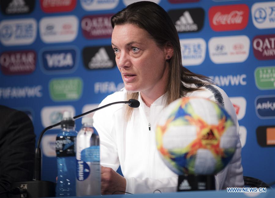 (SP)FRANCE-PARIS-2019 FIFA WOMEN'S WORLD CUP-PRESS CONFERENCE-FRANCE