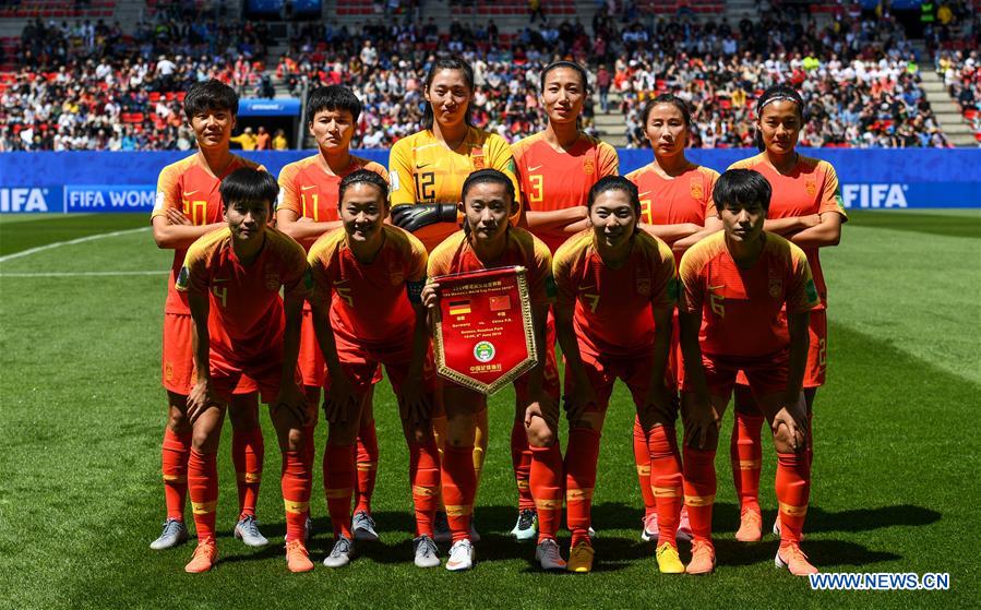 (SP)FRANCE-RENNES-2019 FIFA WOMEN'S WORLD CUP-GROUP B-GER VS CHN