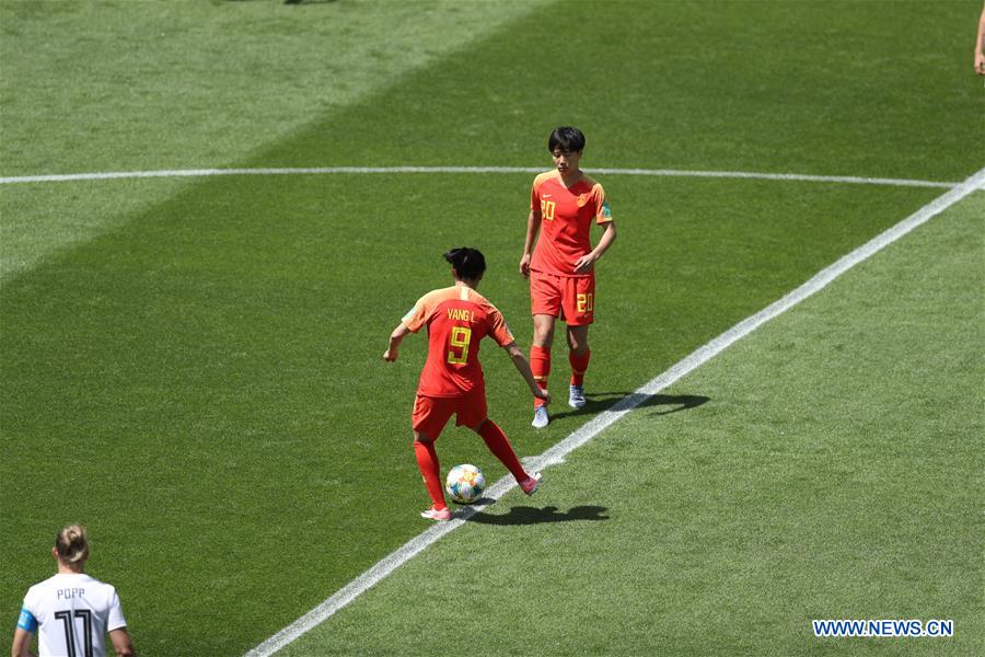 (SP)FRANCE-RENNES-2019 FIFA WOMEN'S WORLD CUP-GROUP B-GER VS CHN