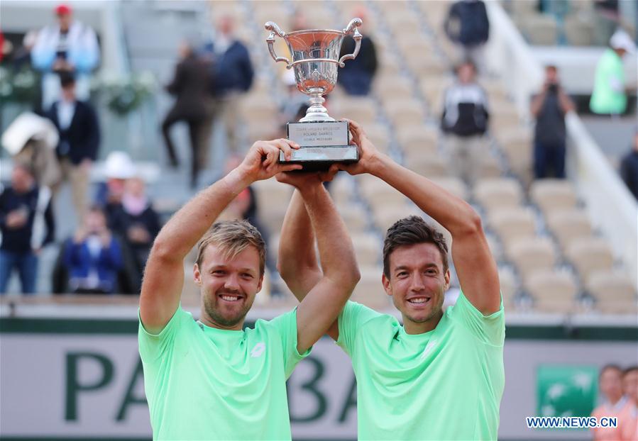 (SP)FRANCE-PARIS-TENNIS-ROLAND GARROS-FRENCH OPEN-MEN'S DOUBLES FINAL