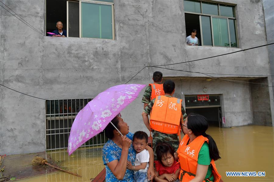 CHINA-JIANGXI-YONGXIN COUNTY-HEAVY RAIN-FLOOD (CN) 