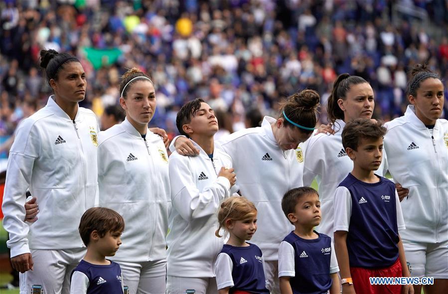 (SP)FRANCE-PARIS-2019 FIFA WOMEN'S WORLD CUP-GROUP D-ARG VS JPN