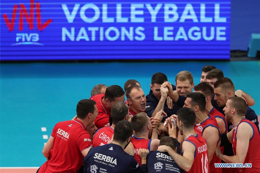 (SP)PORTUGAL-GONDOMAR-VOLLEYBALL-FIVB NATIONS LEAGUE-BRAZIL VS PORTUGAL