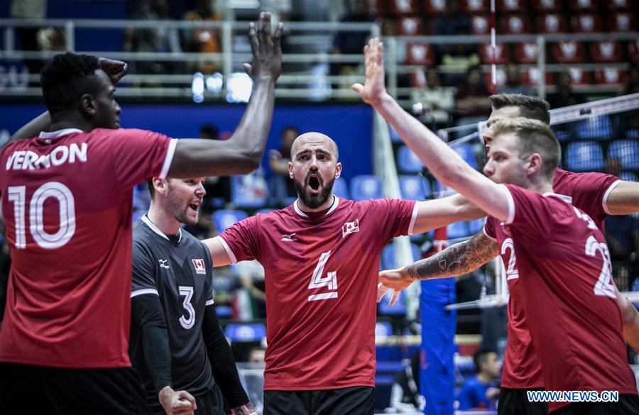 (SP)IRAN-URMIA-FIVB VOLLEYBALL LEAGUE-CANADA VS RUSSIA