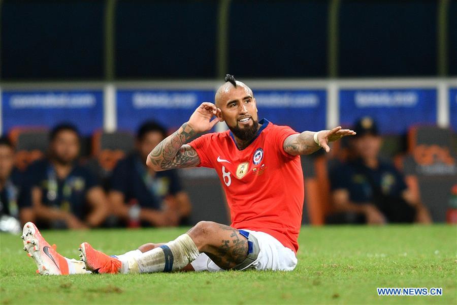 (SP)BRAZIL-SALVADOR-SOCCER-COPA AMERICA 2019-CHILE VS ECUADOR