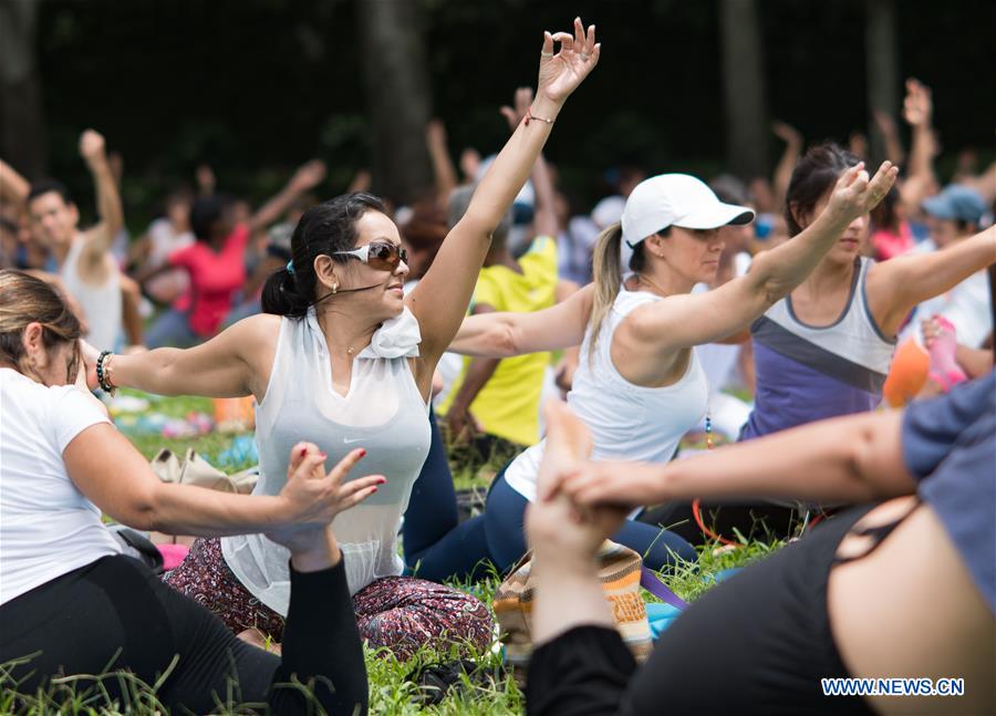 VENEZUELA-CHACAO-INTERNATIONAL YOGA DAY