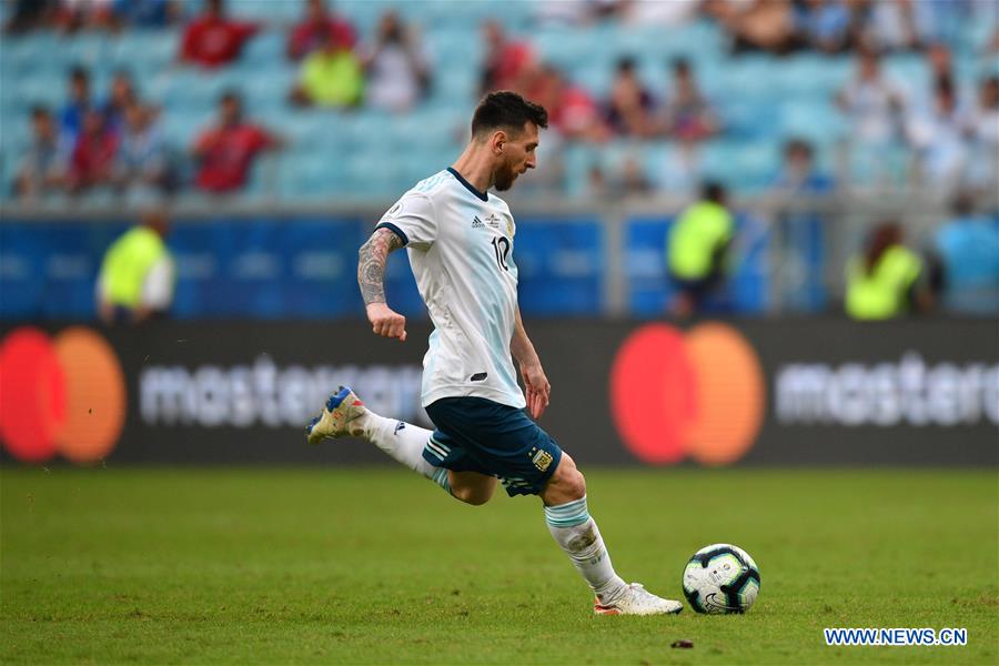 (SP)BRAZIL-PORTO ALEGRE-SOCCER-COPA AMERICA 2019-ARGENTINA VS QATAR