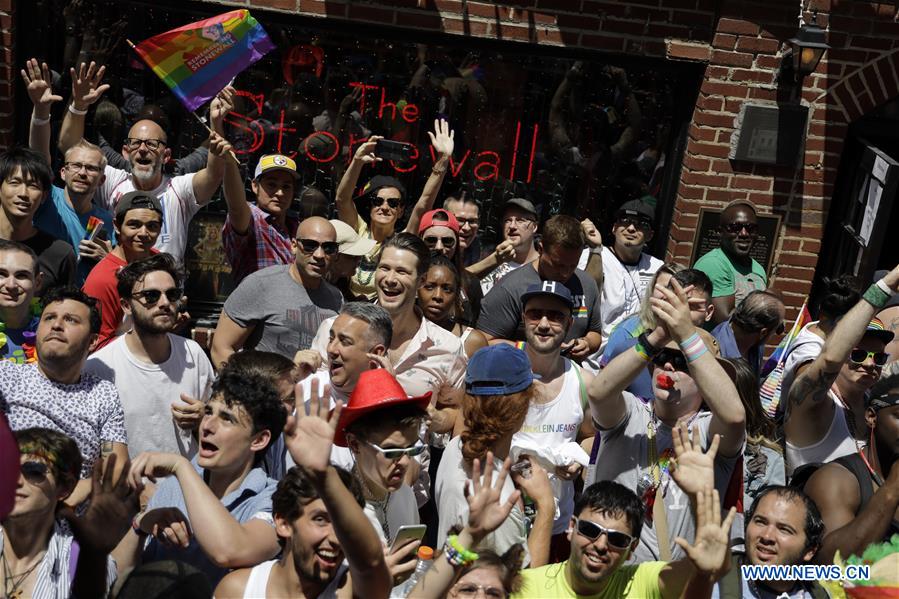 U.S.-NEW YORK-PRIDE PARADE