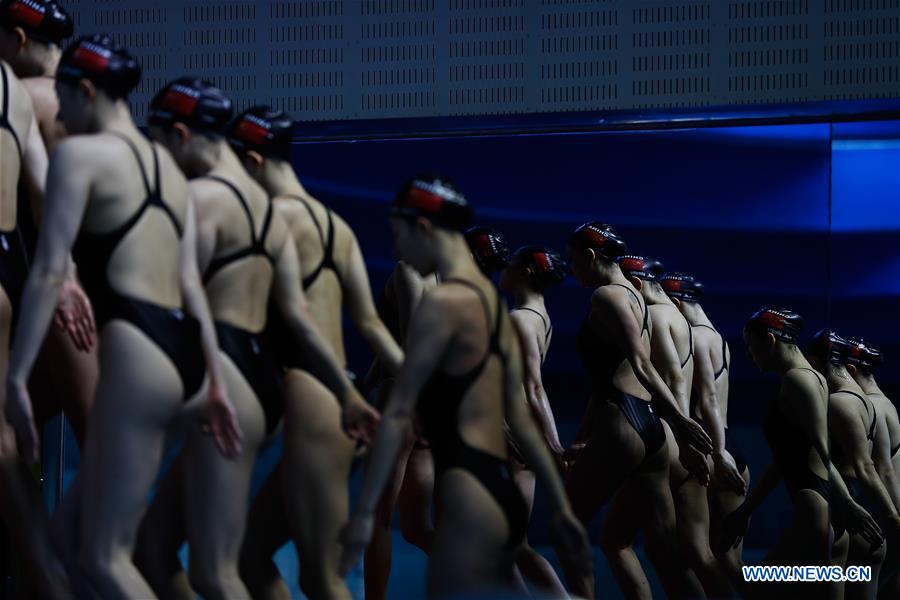 (SP)CHINA-BEIJING-SYNCHRONISED SWIMMING-TRAINING(CN)