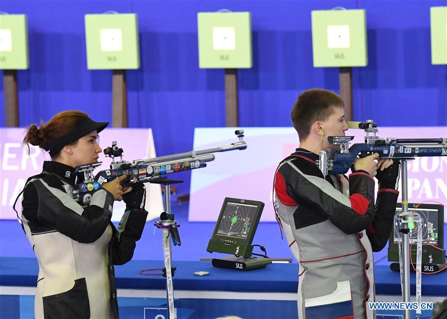 (SP)ITALY-NAPLES-SUMMER UNIVERSIADE-10M AIR RIFLE TEAM-BRONZE MATCH