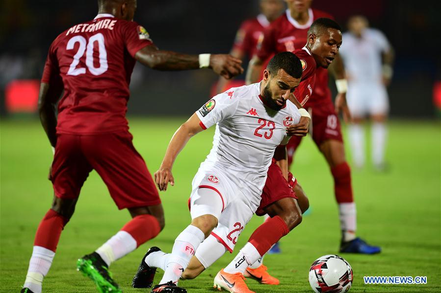 (SP)EGYPT-CAIRO-FOOTBALL-AFRICA CUP OF NATIONS-TUNISIA VS MADAGASCAR